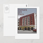 Asmara Art Deco - Cinema Impero Briefkaart (Voorkant / Achterkant)