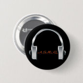 ASMR-hoofdtelefoon Ronde Button 5,7 Cm (Voorkant /achterkant)