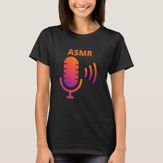 Asmr Spullen Asmr Microfoon T-shirt (Voorkant)