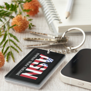 ASN - Amerikaans staatsburger Sleutelhanger