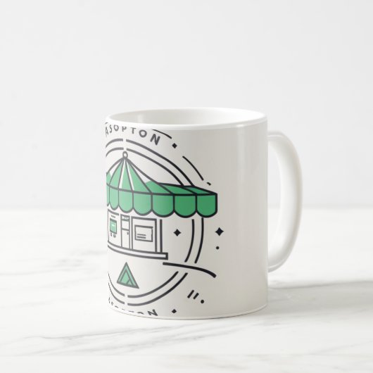 AsoptON-Mok Koffiemok (Voorkant rechts)