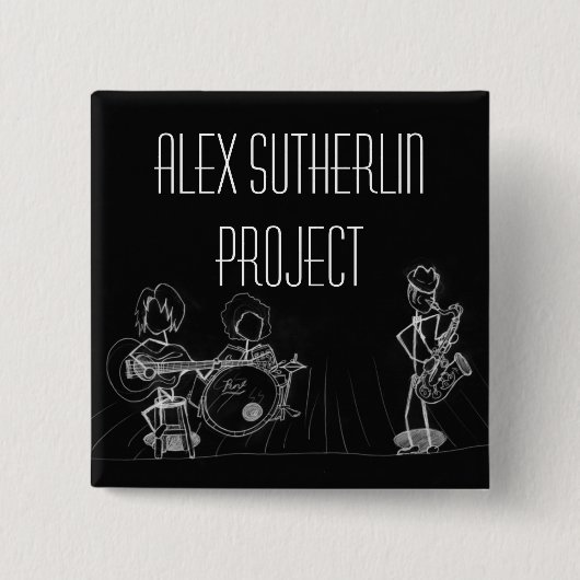 ASP-Button Vierkante Button 5,1 Cm (Voorkant)