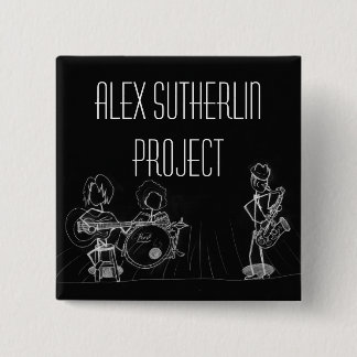 ASP-Button Vierkante Button 5,1 Cm