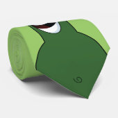 Aspara Gus the Asparagus Character Stropdas (Opgerold)