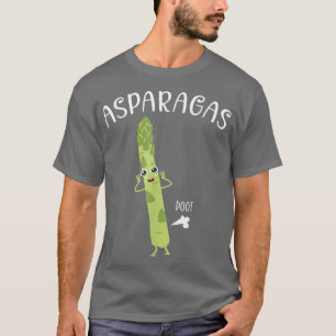 Asparagas Asparagus Fart Vegetable Vegetarian 68 T-shirt