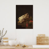 Asparagus - Adriaen van Ostade Poster des Beaux-Ar (Cuisine)