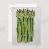 Asparagus Briefkaart (Voorkant / Achterkant)