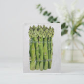 Asparagus Briefkaart (Staand voorkant)