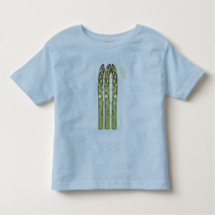 Asparagus cartoon afbeelding kinder shirts