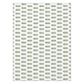 Asparagus cartoon afbeelding tafelkleed (Voorkant)