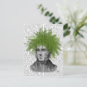 Asparagus Fern Head Plant Briefkaart (Staand voorkant)