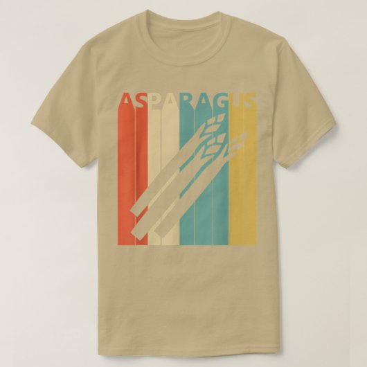 Asparagus groenten, vers t-shirt (Design voorkant)