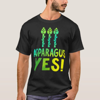 Asparagus Ja - Grappige Asparagus Groenteliefhebbe T-shirt