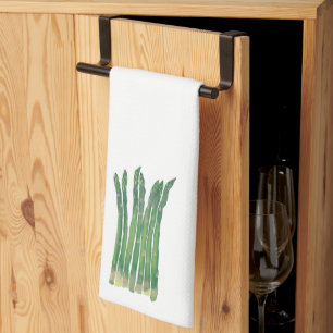 Asparagus Spears Green Accent Serviettes de cuisin