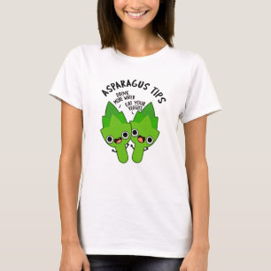 Asparagus Tips Funny Veggie Pun T-shirt