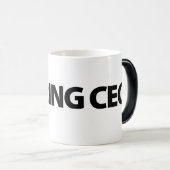 Asparing CEO white Magische Mok (Voorkant rechts)