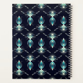 Aspect élégant des pierres bleues avec lumière bri (Dos)