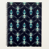 Aspect élégant des pierres bleues avec lumière bri (Devant)