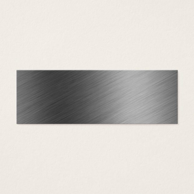 Aspect métallique en aluminium brossé (Devant)