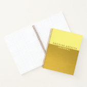 Aspects positifs Journal de Gratitude Or tendance (Intérieur)