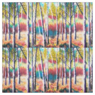 Aspen Abstract Dream Fabric Stof