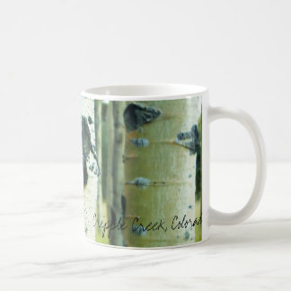 Aspen Bark, Cripple Creek, Colorado Koffiemok