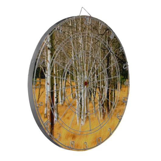 aspen bossen dart board dartbord (Voorkant Links)