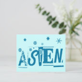 ASPEN BRIEFKAART (Staand voorkant)