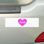 Aspen Bumpersticker (Op auto)