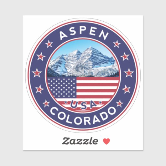 Aspen Colorado, Aspen Sticker (Vel)