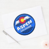 Aspen Colorado berg burst sticker (Envelop)