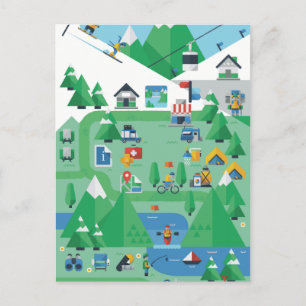 Aspen Colorado Briefkaart