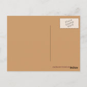 Aspen Colorado brown briefkaart (Achterkant)