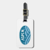 Aspen Colorado buitenshuis Bagagelabel (Voorkant verticaal)