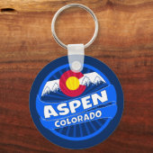 Aspen Colorado burst sleutelhanger (Voorkant)