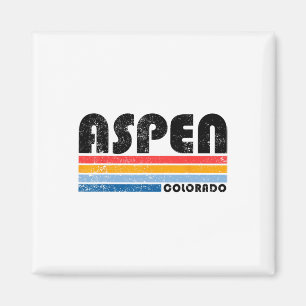 Aspen Colorado Co Bergskisën Vintage Aspen Sk Magneet