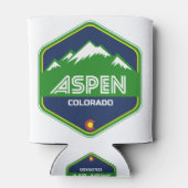 Aspen Colorado Mountain Blikjeskoeler (Achterkant)