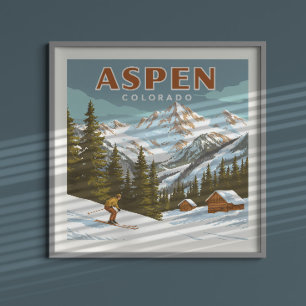  Aspen Colorado Poster