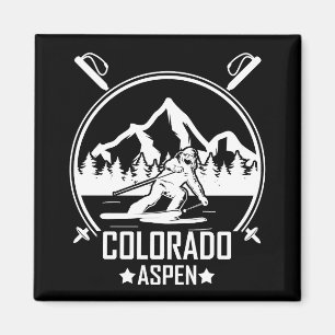 Aspen Colorado ski Magneet