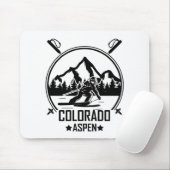 Aspen Colorado Ski Muismat (Met muis)