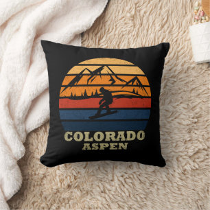 Aspen Colorado  snowboarder Kussen