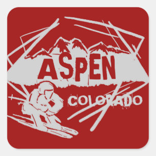 Aspen Colorado stickers