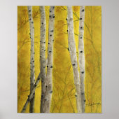 ASPEN FOREST WATERVERF POSTER (Voorkant)