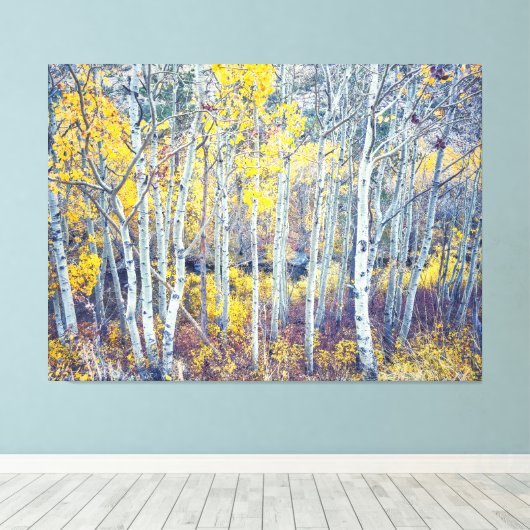 Aspen Grove Canvas Afdruk (Insitu (Houten vloer))