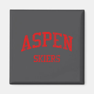 Aspen High School Hs Aspen Co Vintage Srts  Magneet