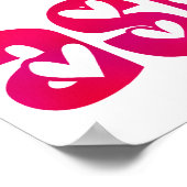 Aspen in hart poster (Hoek)