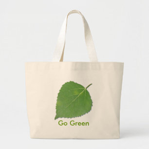 Aspen Leaf EcoBag Grote Tote Bag