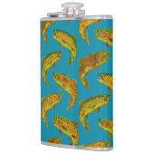 Aspen Leaf Rainbow Trout Seamless Pattern 2018 Heupfles (Links)
