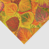 Aspen Leaves Collage Solid Medley 1 Tissuepapier (Detail)