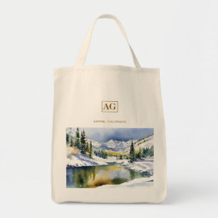 Aspen personnalisé Colorado Sac fourre-tout aquare